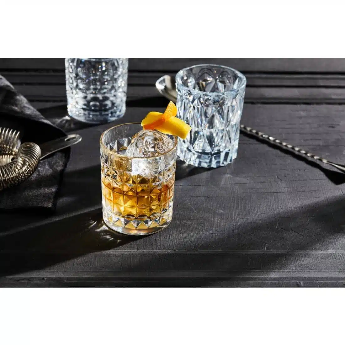 Steelite Highland Clear Cut Tumbler 266ml (Box 24)(Direct) - Image 3