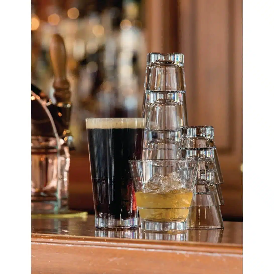 Steelite Capella Stack Clear Rocks 147ml (Box 12)(Direct) - Image 2