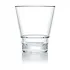Steelite Capella Stack Clear Short Double Rocks 414ml (Box 12)(Direct)