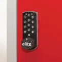 Elite Double Door Electronic Combination Locker Grey