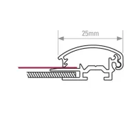 Wall Mounted Snap Frame Menu Display - Blue