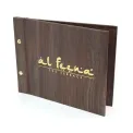 Wood-effect Menu Covers