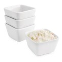 Olympia Whiteware Tall Square Mini Dishes 75mm