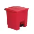 Rubbermaid Step-On Pedal Bin Red 30.5Ltr
