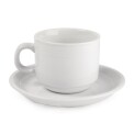 Olympia Linear Stacking Tea Cups 200ml 7oz