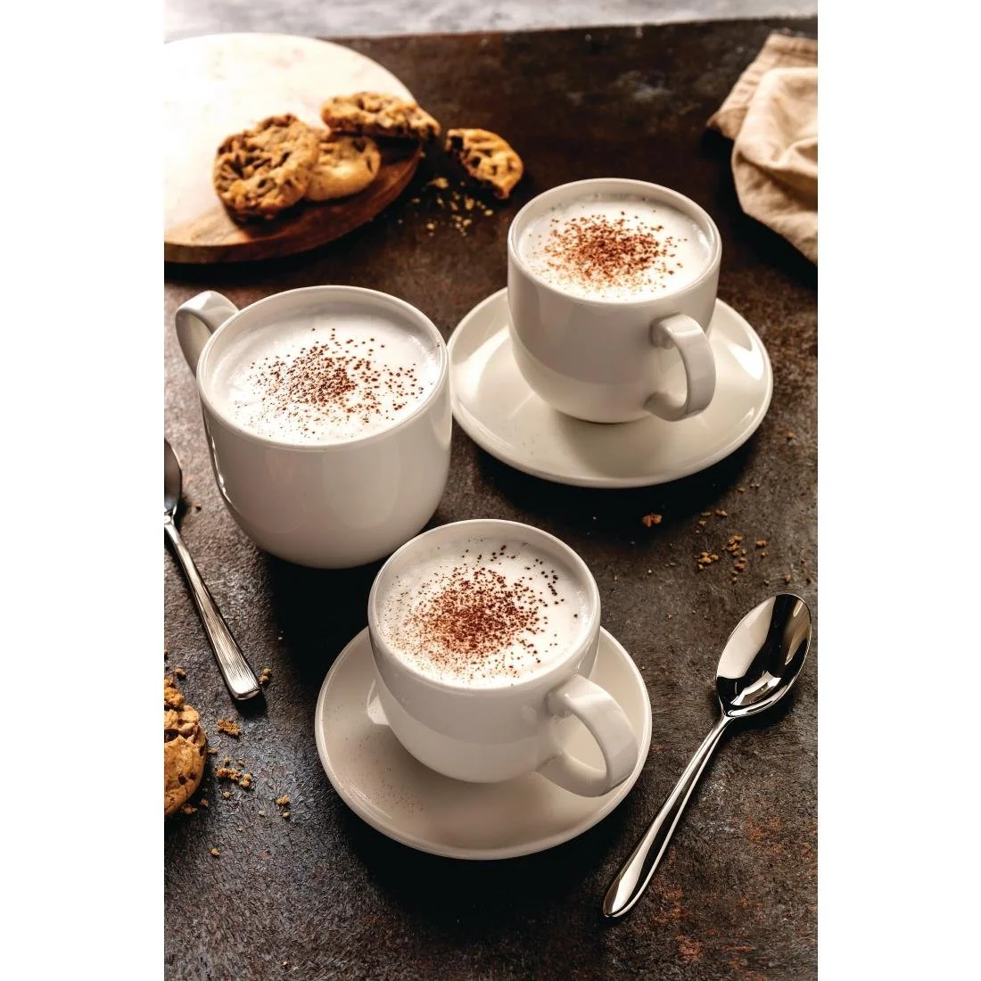 Steelite Taste City Mugs White 228ml (12 Pack) - Image 5