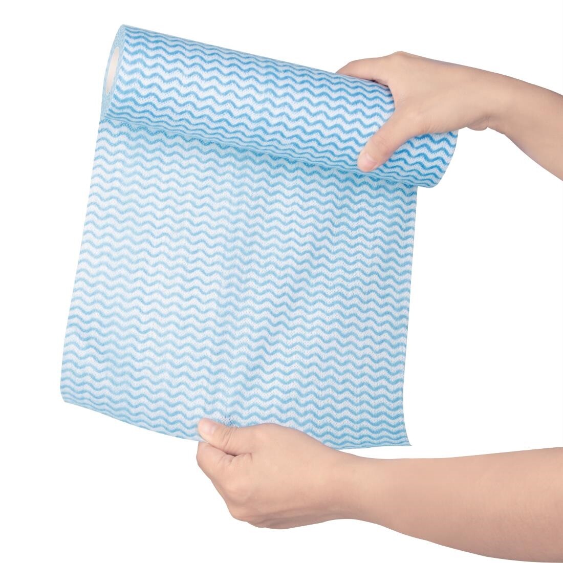 Jantex Non Woven Cloths Blue (Roll of 100)