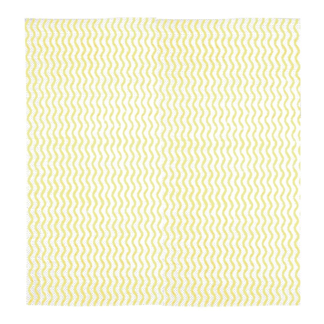 Jantex Non Woven Cloths Yellow (Roll of 100)