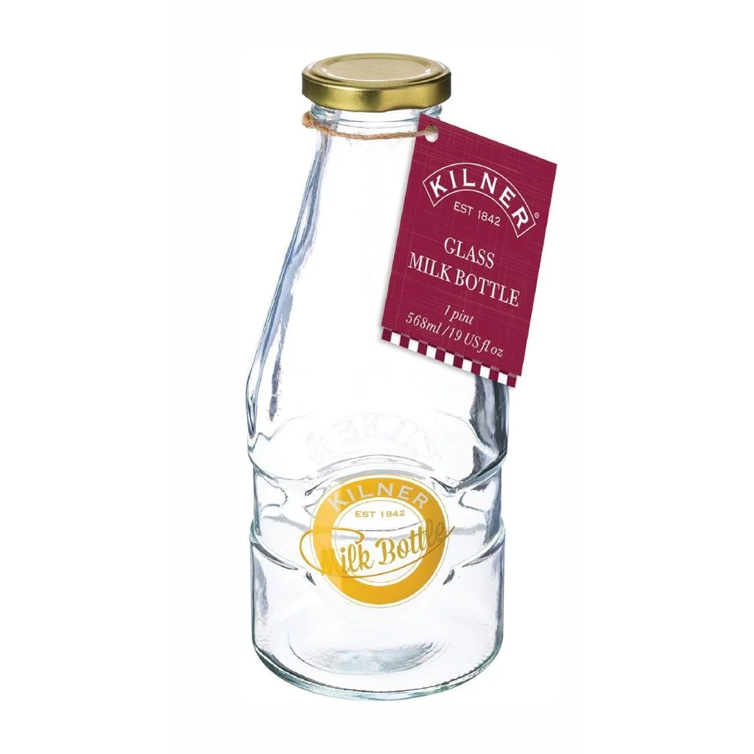 Kilner Pint Milk Bottle 568ml - Image 1