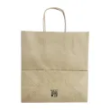 Fiesta Recyclable Twist Handle Brown Paper Bags Medium (250 Pack) - Image 2
