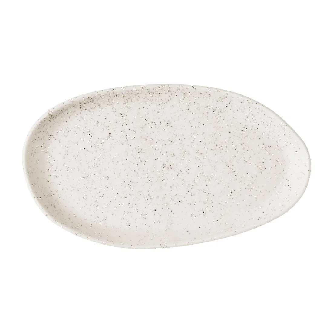 Churchill Stonecast Natural Organic Platters Barley White 260x150mm (6 Pack) - Image 1