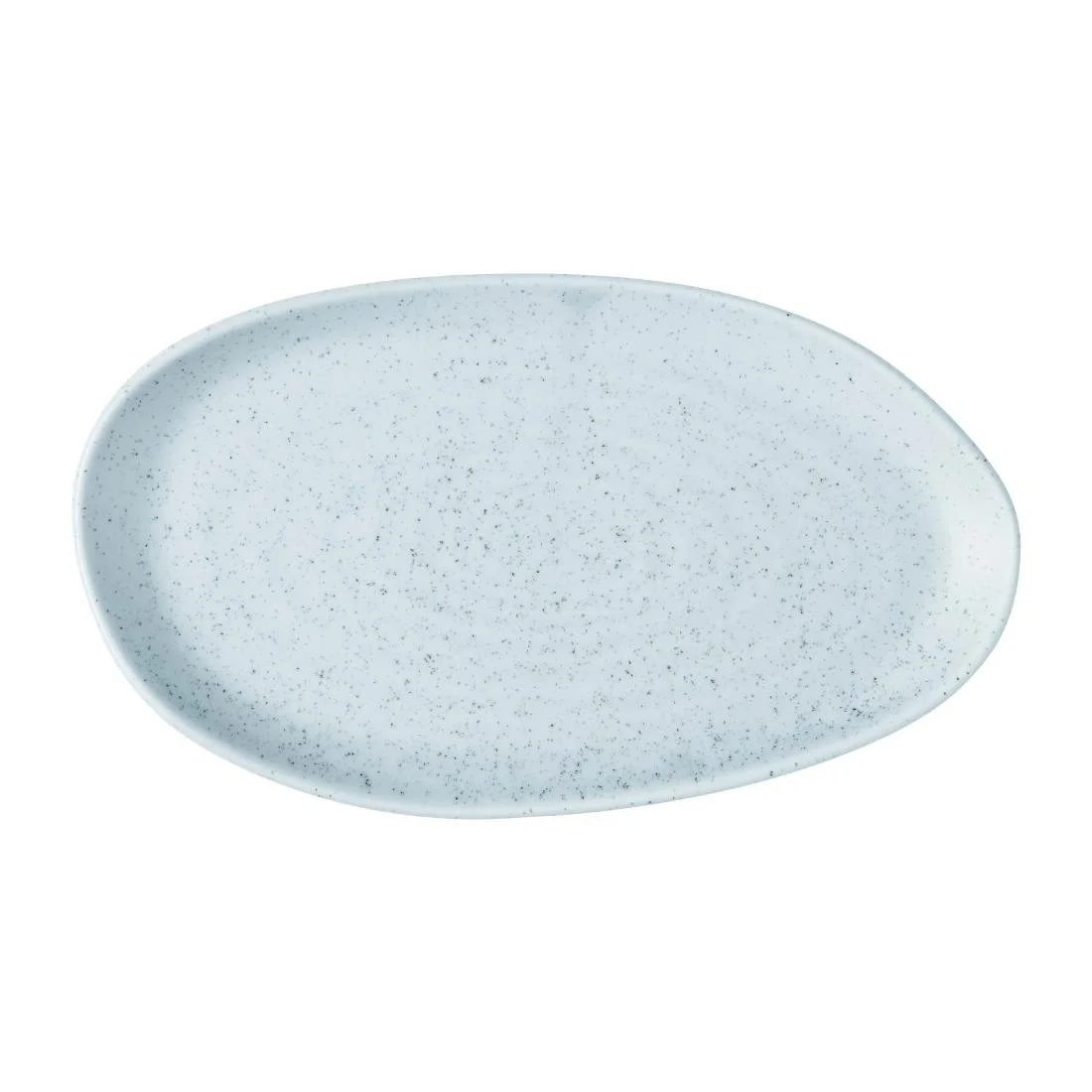 Churchill Stonecast Natural Organic Platters Duck Egg Blue 260x150mm (6 Pack) - Image 1
