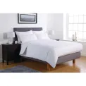 Mitre Comfort Percale Flat Sheet White Single