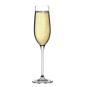 Olympia Claro One Piece Crystal Champagne Flute 260ml