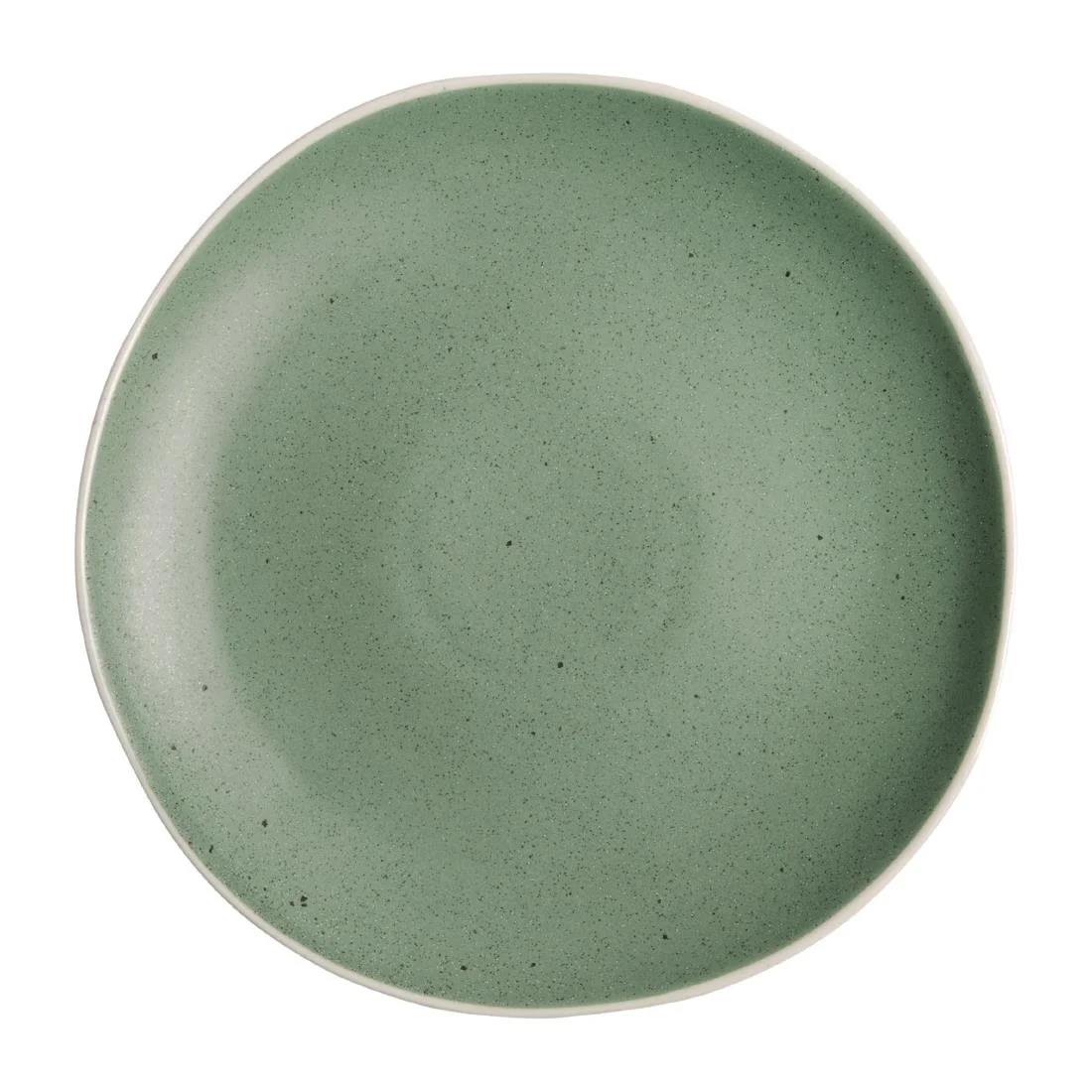 Olympia Chia Plates Green 270mm (6 Pack) - Image 1