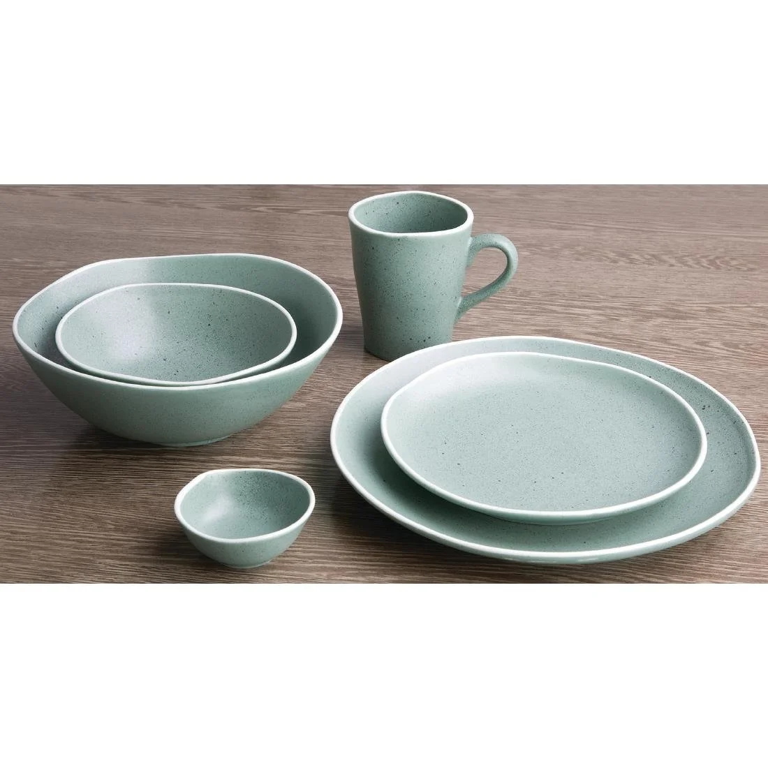 Olympia Chia Plates Green 205mm (6 Pack) - Image 2