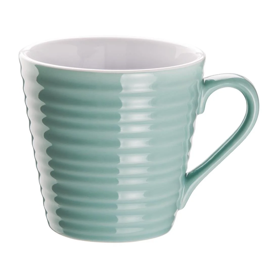 Olympia Cafe Aroma Mugs Aqua 340ml (6 Pack)