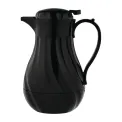 Olympia Insulated Swirl Jug Black 2Ltr - Image 1
