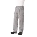 Chef Works Essential Baggy Pants Small Black Check - Image 5