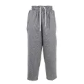 Chef Works Essential Baggy Pants Small Black Check - Image 1