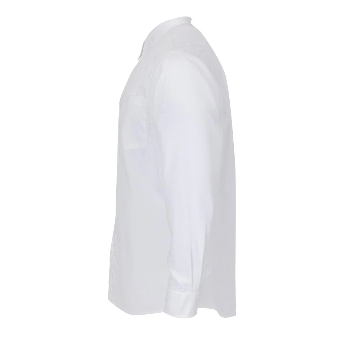 Uniform Works Unisex Long Sleeve Shirt White 2XL