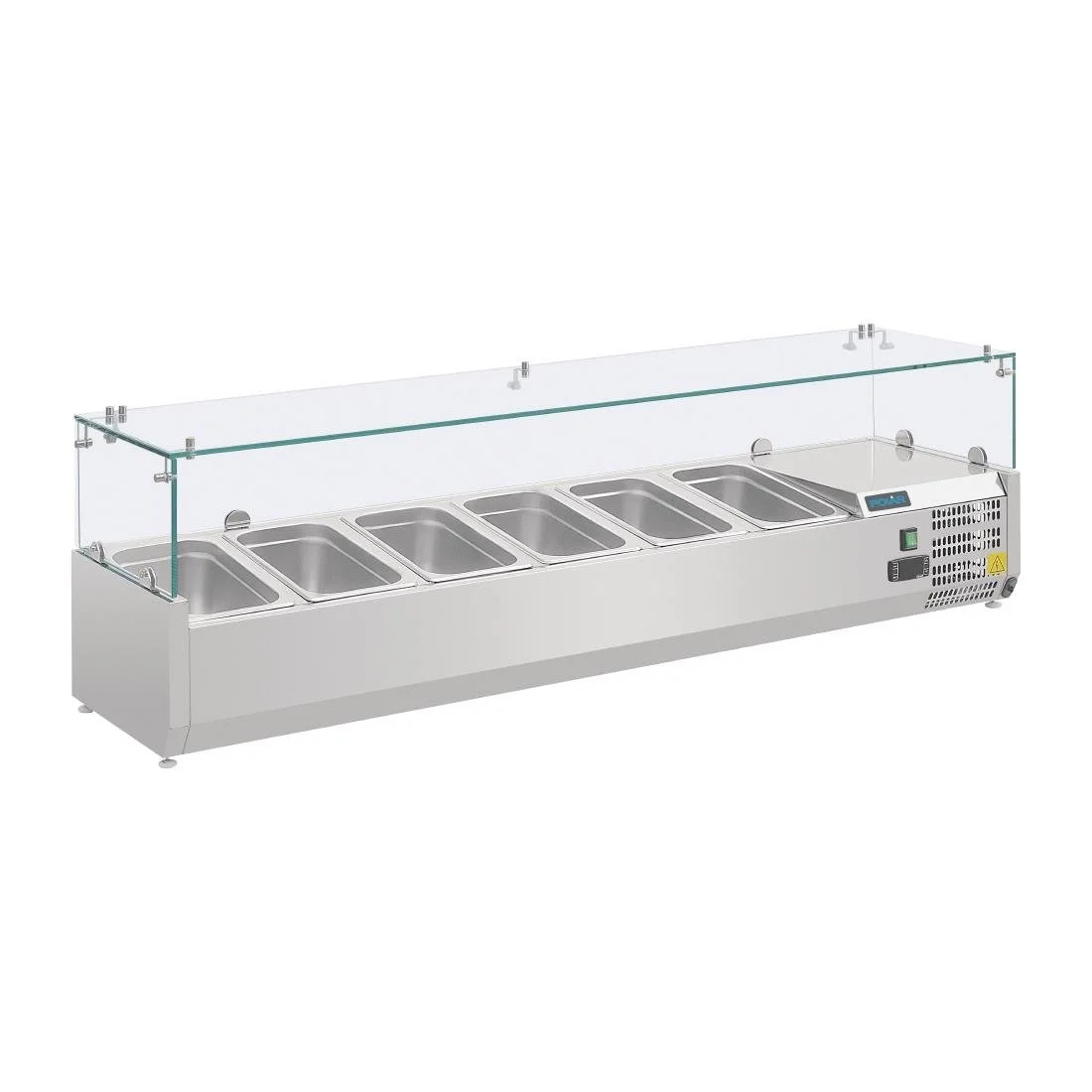 Polar G-Series Countertop Prep Fridge 6x 1/4GN - Image 1