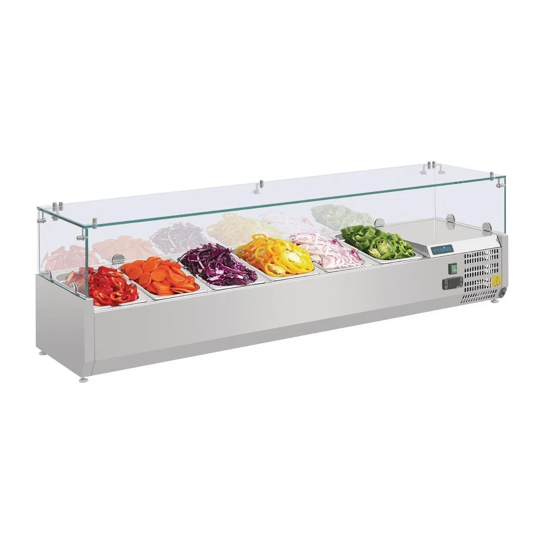 Polar G-Series Countertop Prep Fridge 6x 1/4GN - Image 5