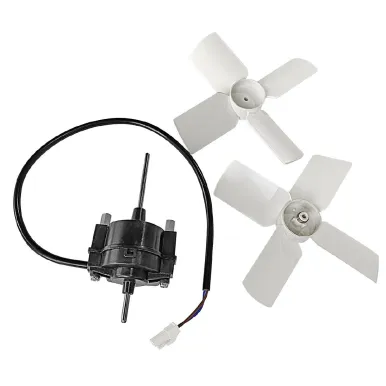 Polar Fan Motor Including Blades