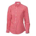 Uniform Works Womens Gingham Shirt Red 2XL
