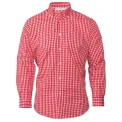 Uniform Works Mens Gingham Shirt Red 2XL