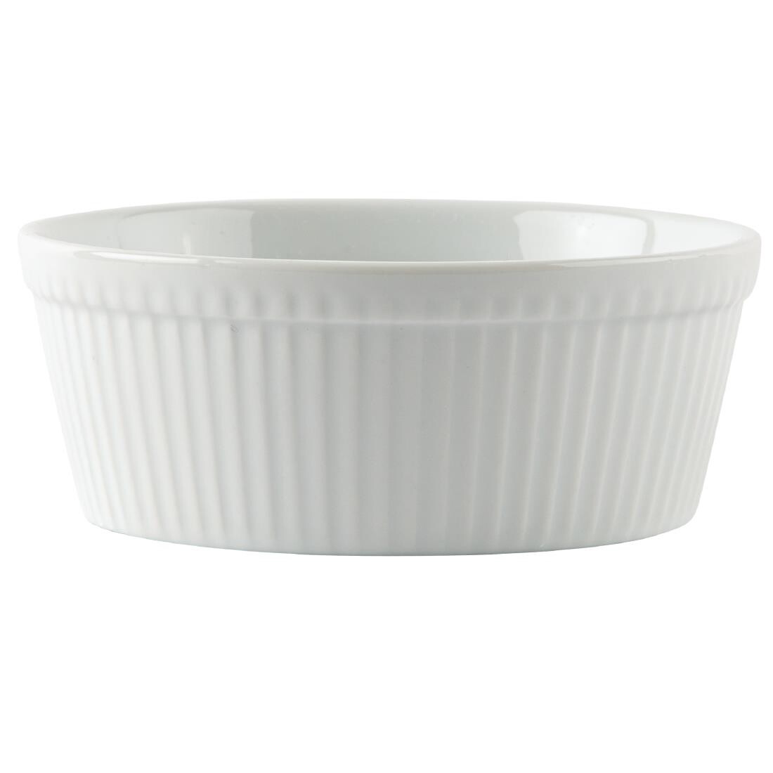 Olympia Whiteware Round Pie Dishes 134mm