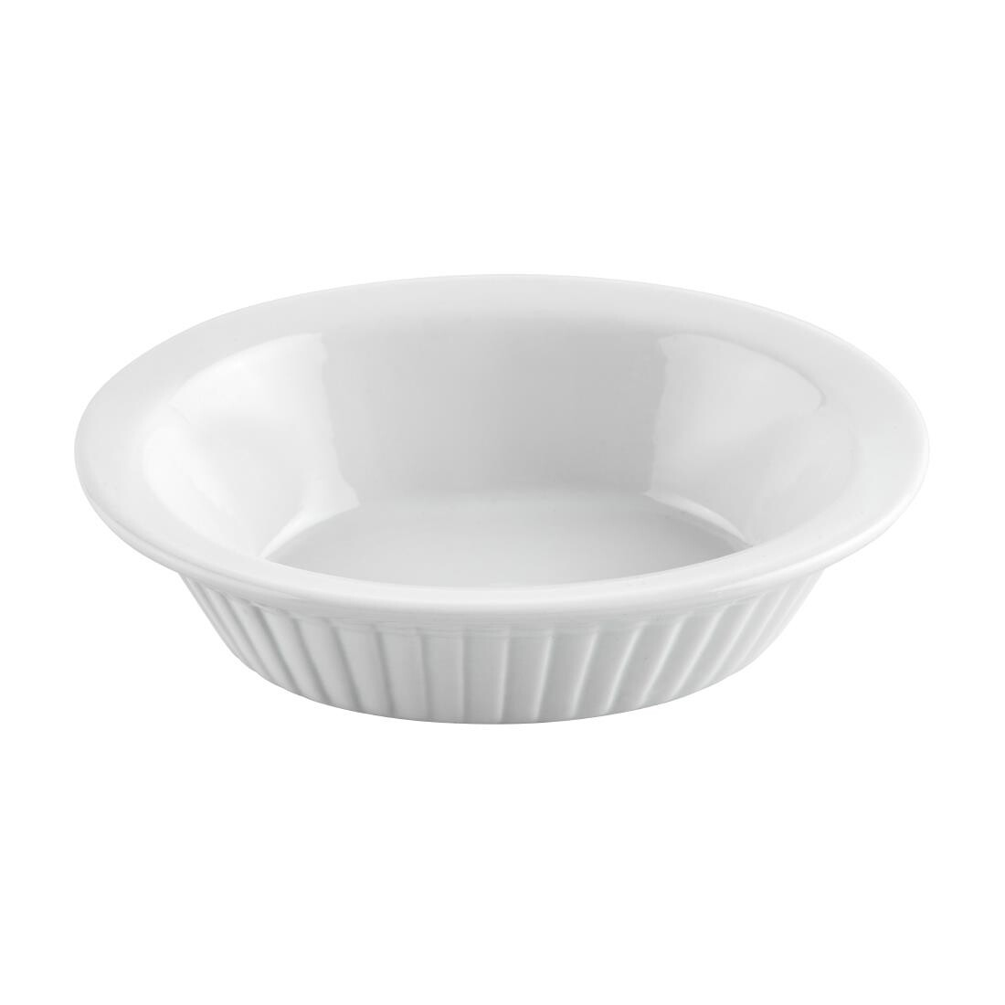 Olympia Whiteware Oval Pie Dishes 170mm