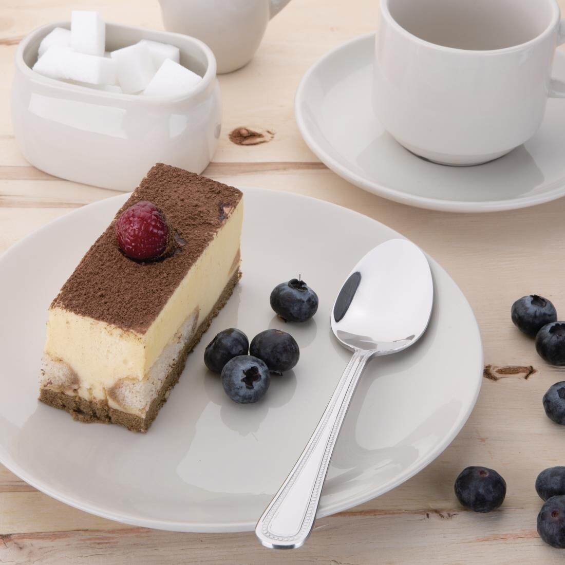 Olympia Bead Dessert Spoon