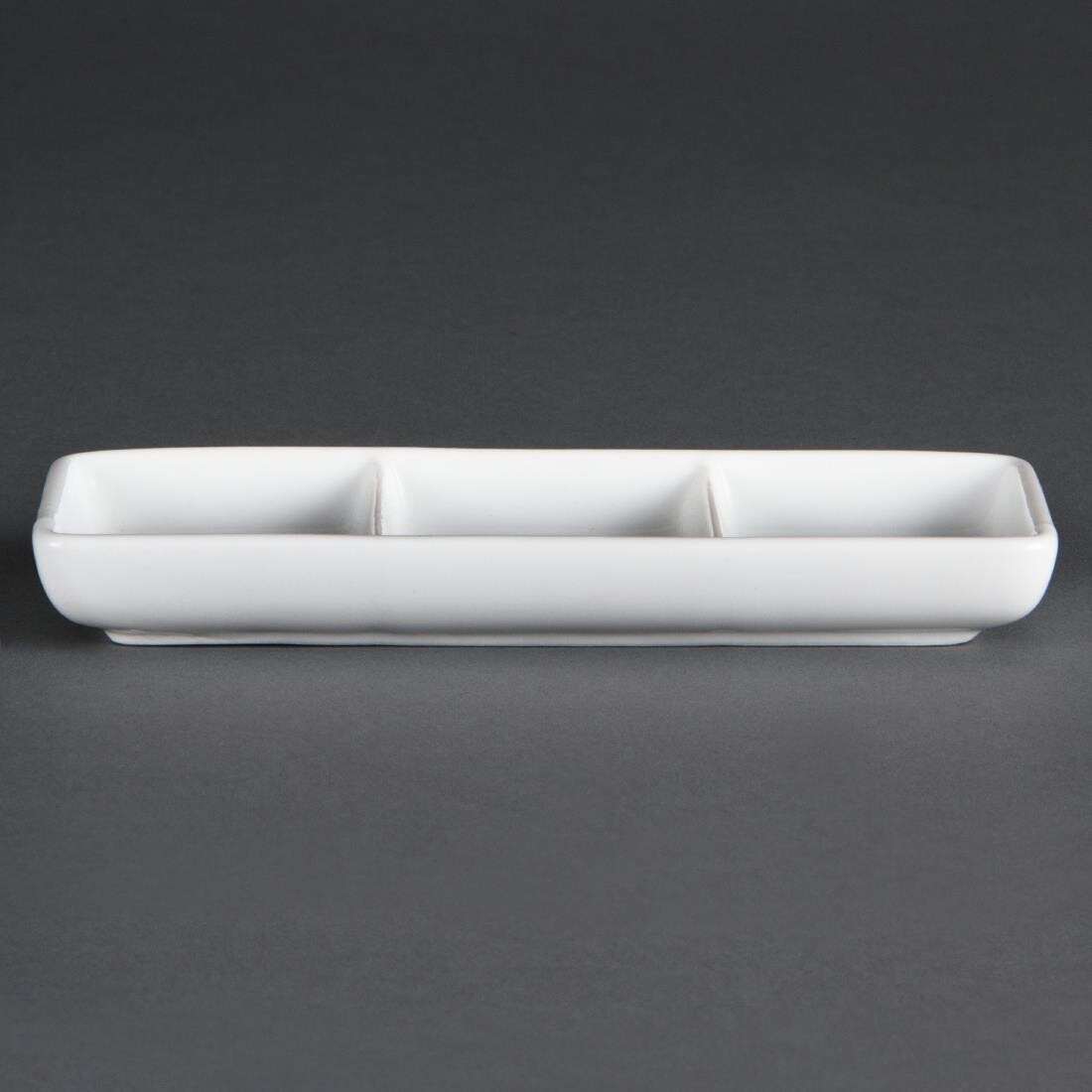 Olympia Whiteware 3 Section Dishes