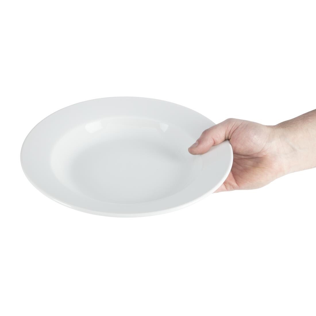 Olympia Whiteware Deep Plates 270mm