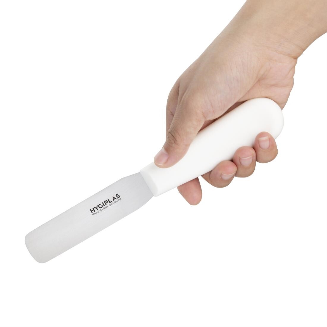 Hygiplas Straight Blade Palette Knife White 10cm