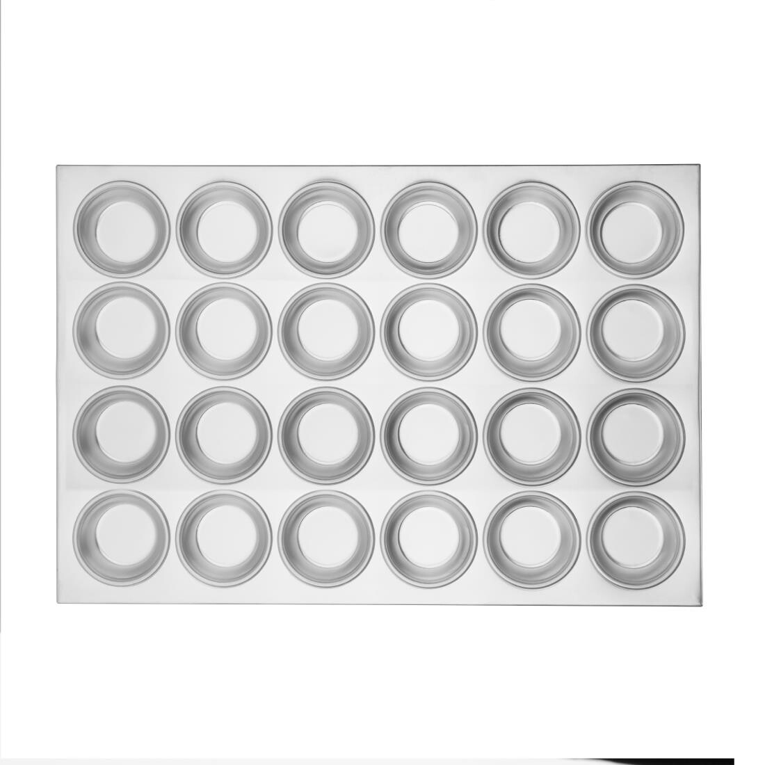 Vogue Aluminium 24 Cup Muffin Tray
