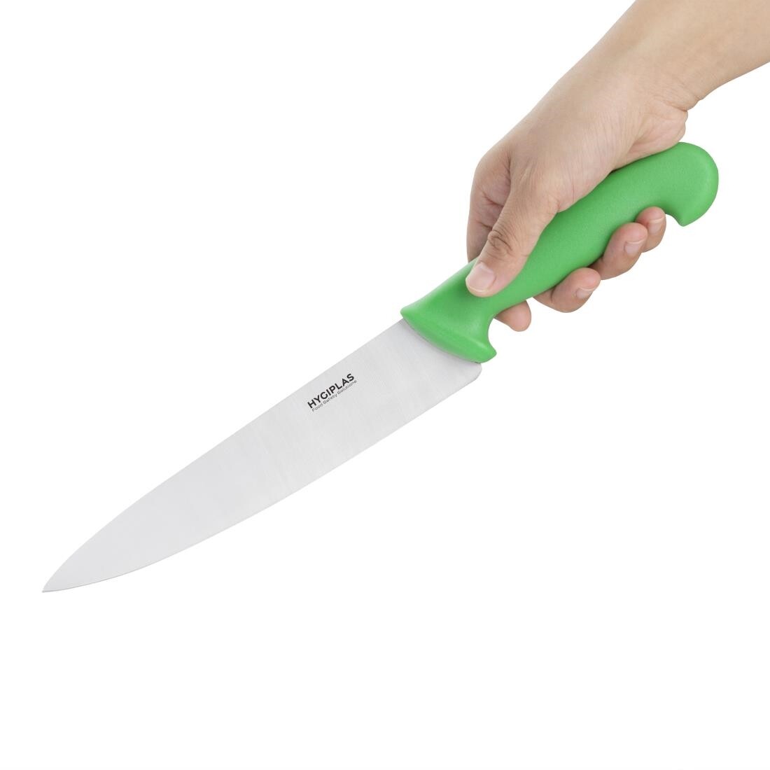 Hygiplas Chefs Knife Green 21.5cm