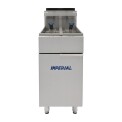 Imperial Twin Tank Twin Basket Natural Gas Fryer IFS-2525