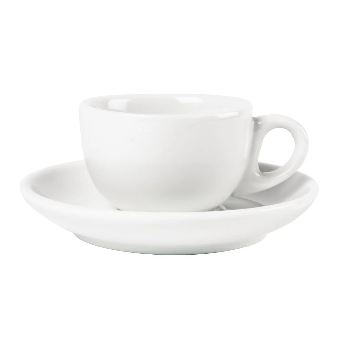 Olympia Whiteware Espresso Saucers
