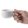 Olympia Whiteware Stacking Espresso Cups 85ml 3oz