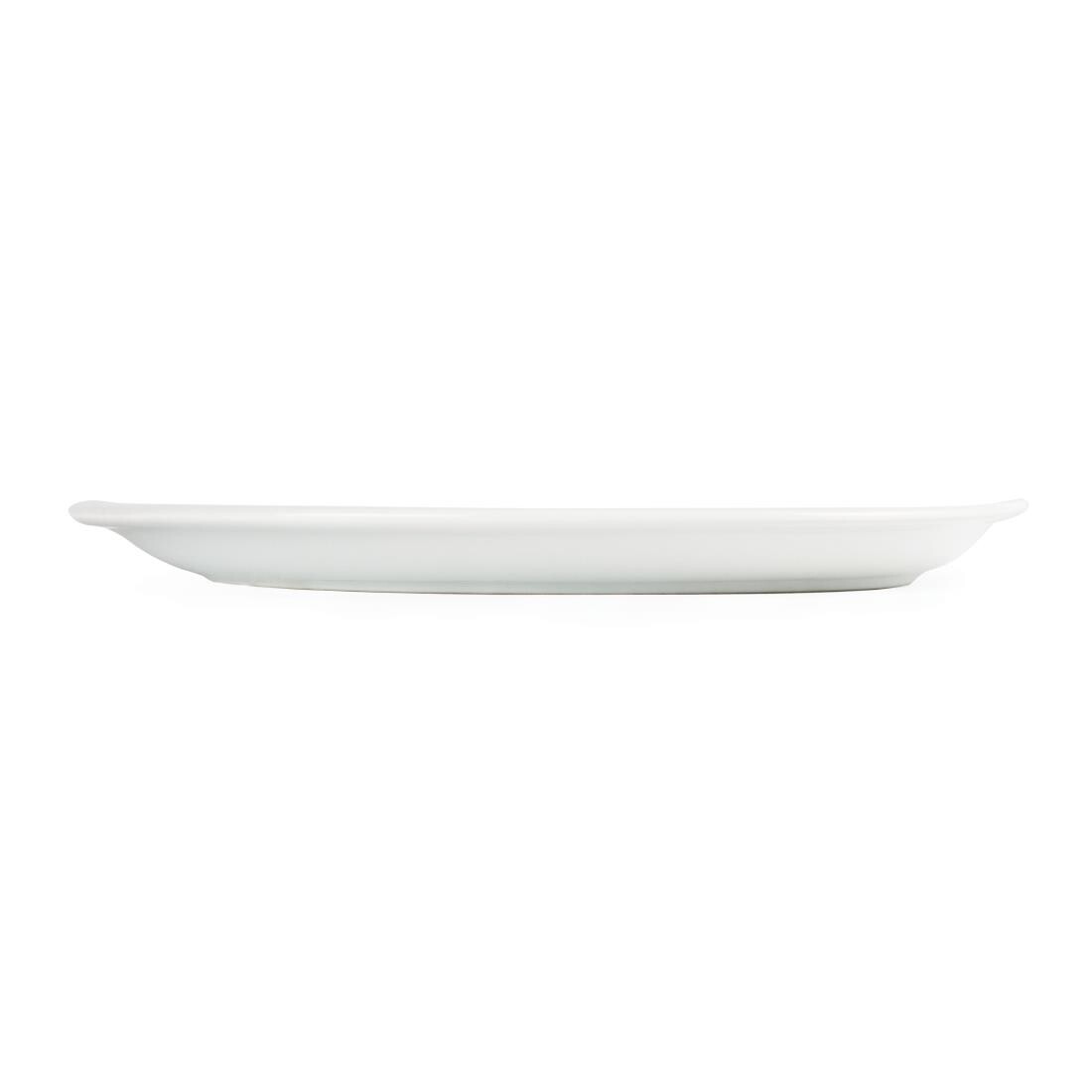 Olympia Whiteware Oval Platters 250mm