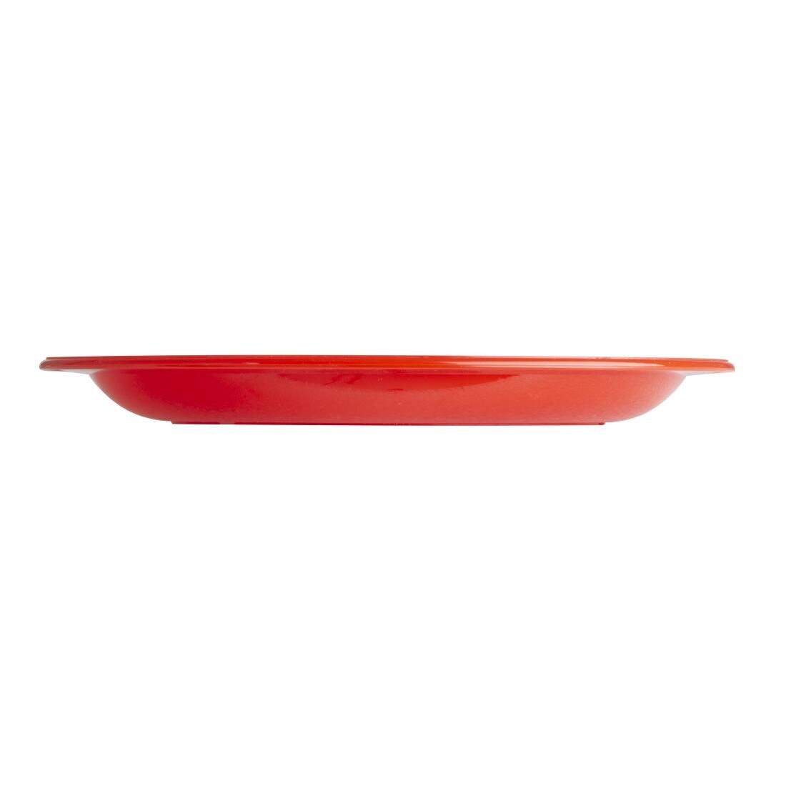 Kristallon Polycarbonate Plates Red 172mm