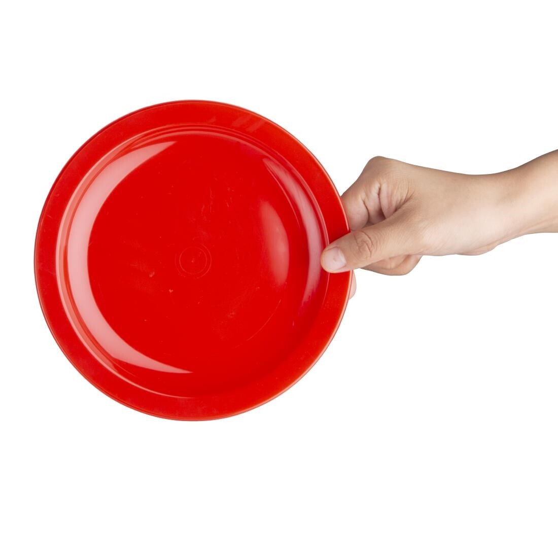 Kristallon Polycarbonate Plates Red 172mm