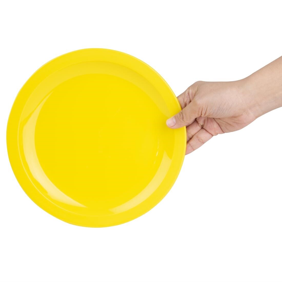 Kristallon Polycarbonate Plates Yellow 230mm