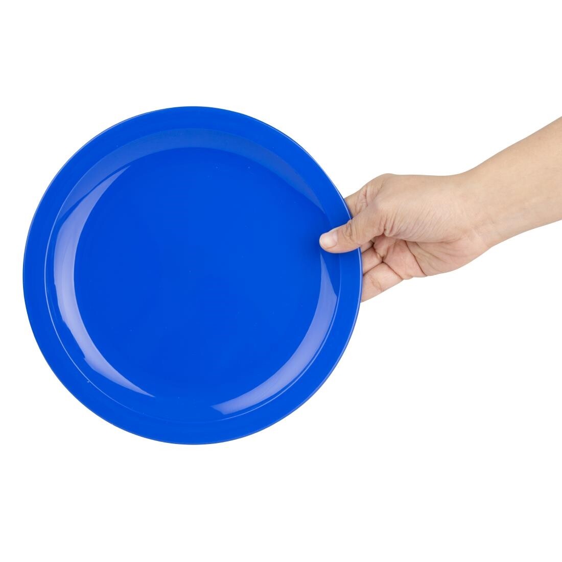 Kristallon Polycarbonate Plates Blue 230mm