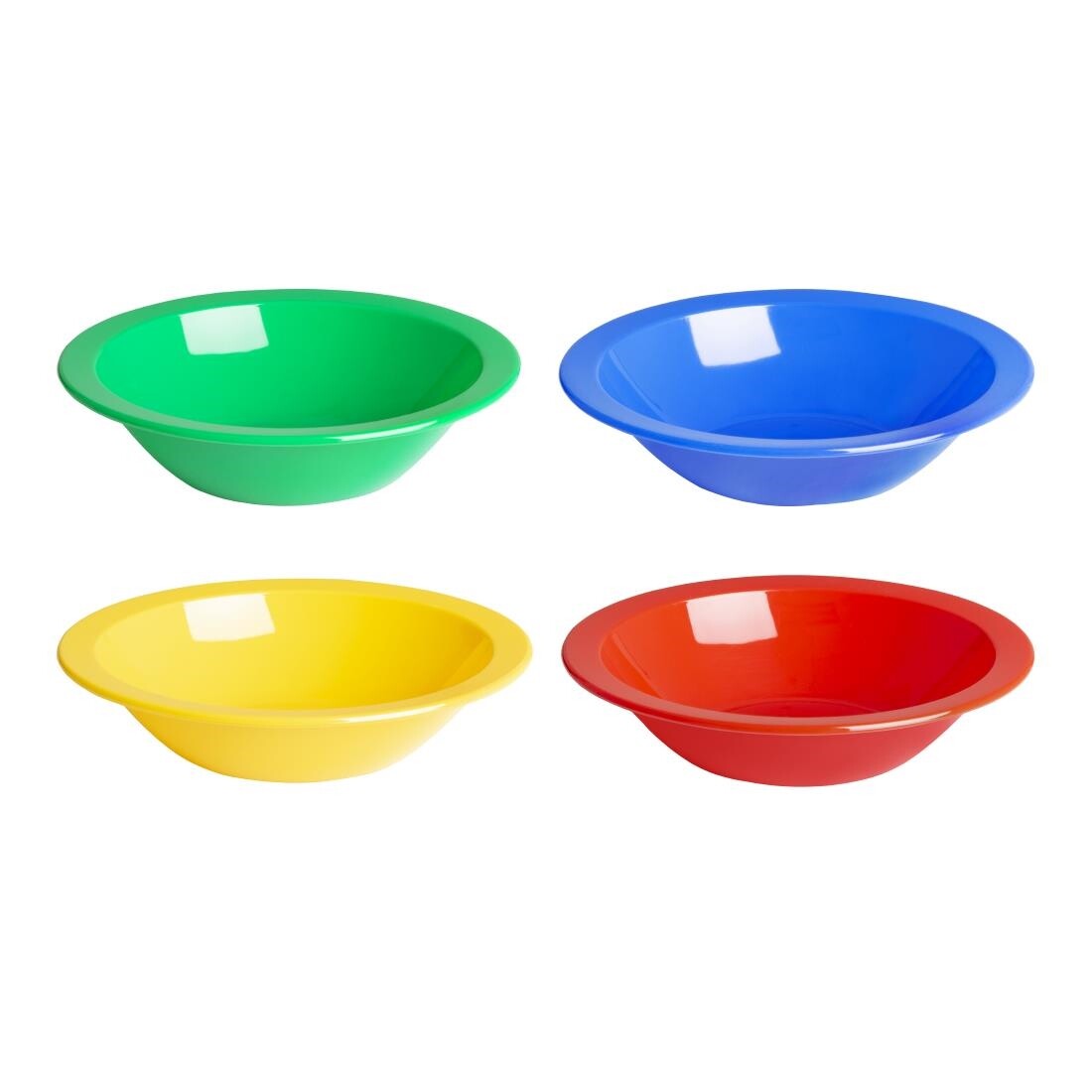 Kristallon Polycarbonate Bowls Green 172mm