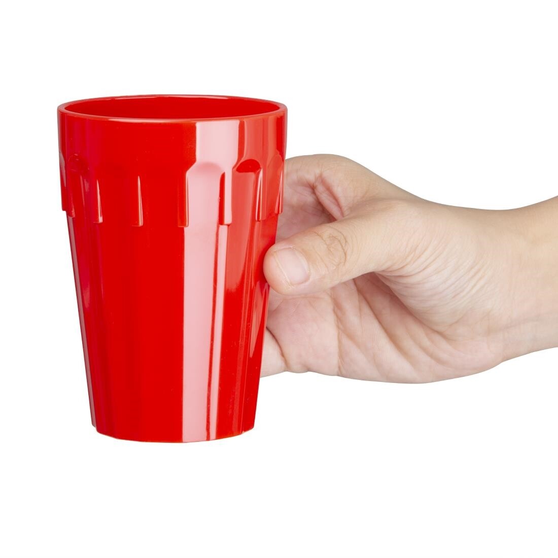 Kristallon Polycarbonate Tumblers Red 260ml