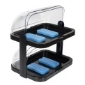 Double Decker Roll Top Cool Display Trays