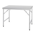 Vogue Stainless Steel Folding Table 1200mm